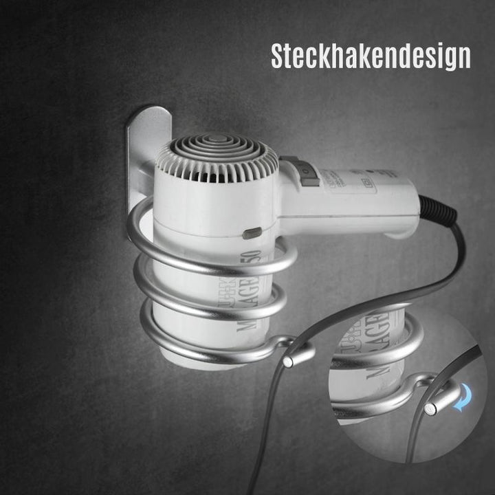 Skanto | Multifunktionaler Aluminium-Haartrocknerhalter