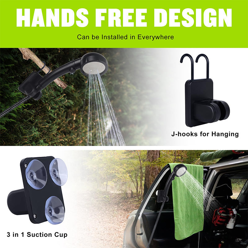 Skanto | Tragbare wiederaufladbare Outdoor-Camping-Duschpumpe