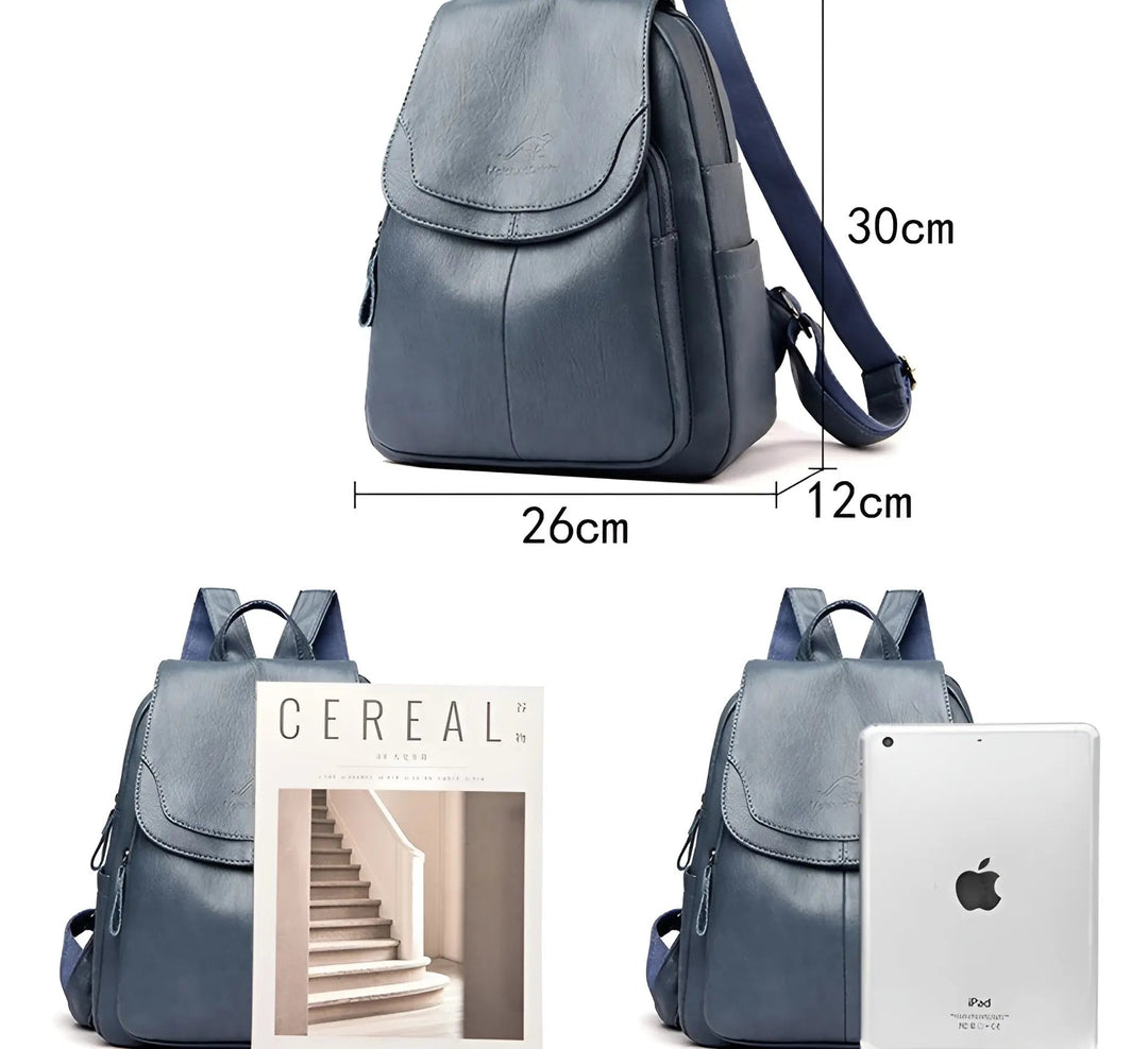 Skanto | Vintage Leder Damenrucksack - Isabella