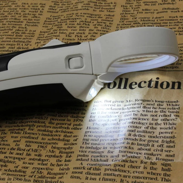 Skanto | 20X Optische Lupe mit LED-Licht