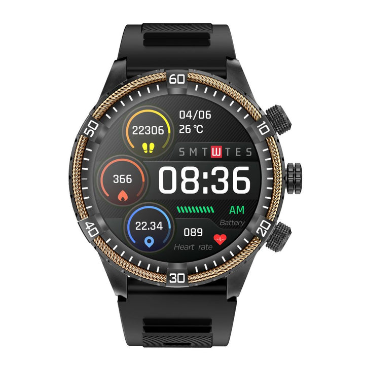 Skanto | Blutzucker Blutdruck Blutsauerstoff Schlafmonitor Wasserdichte Smartwatch