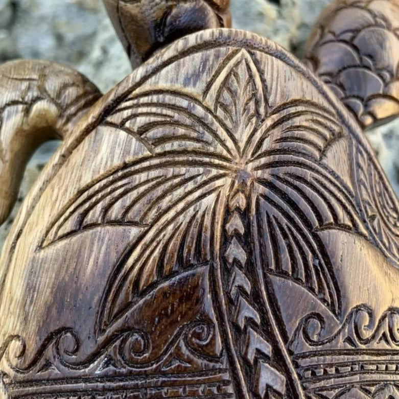 Skanto | Hawaiianische Schildkröten-Harzfigur