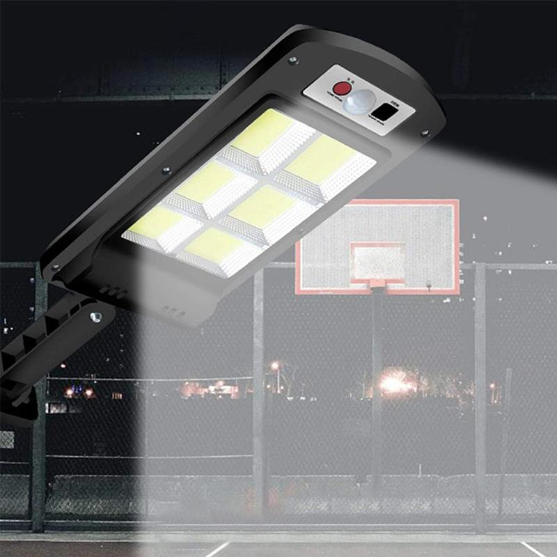 Skanto | 200W Solar-LED-Außenlampe mit Fernbedienung, Bewegungs- und Dämmerungssensor