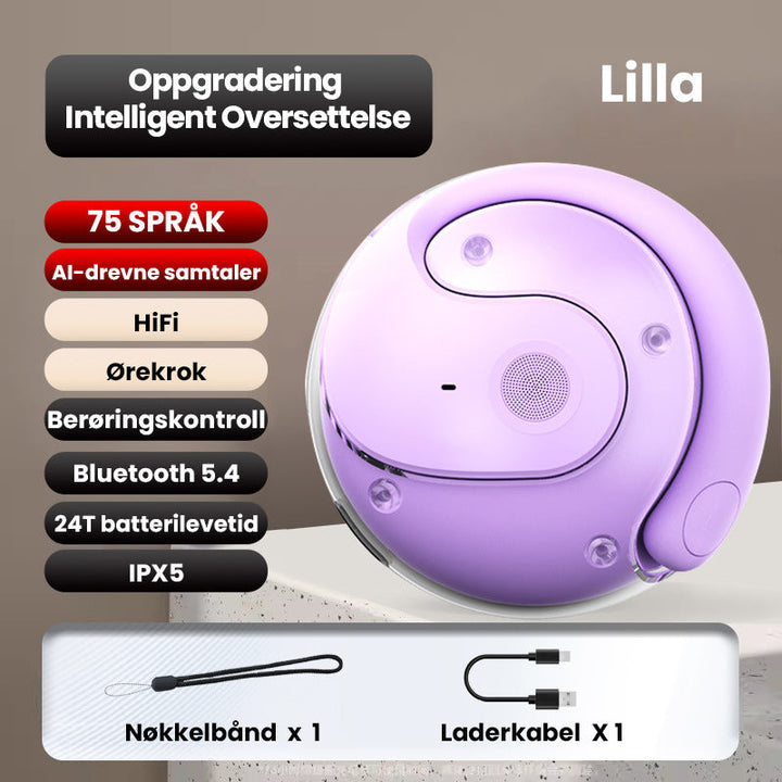 Skanto | Smarte kabellose Bluetooth-Übersetzungs-Ohrhörer