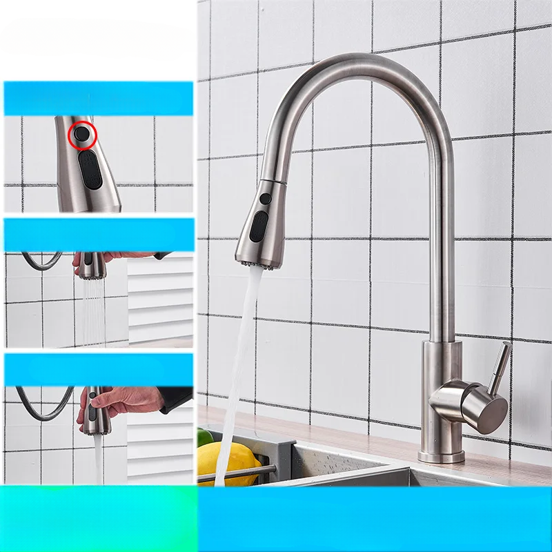 CuisinePratique – Eleganter flexibler Wasserhahn