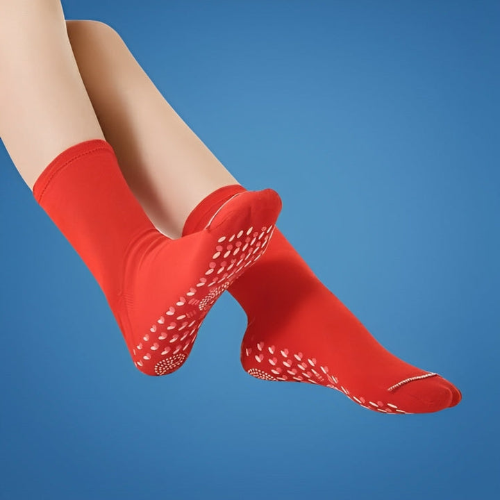Thermosocken – Magnettherapie – Atmungsaktive, schlankmachende Thermosocken für kalte Füße – Fördert die Durchblutung & Komfort Skanto