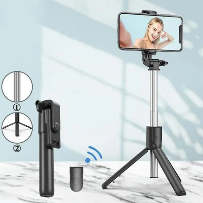 Skanto | Multifunktionaler kabelloser Bluetooth Selfie Stick