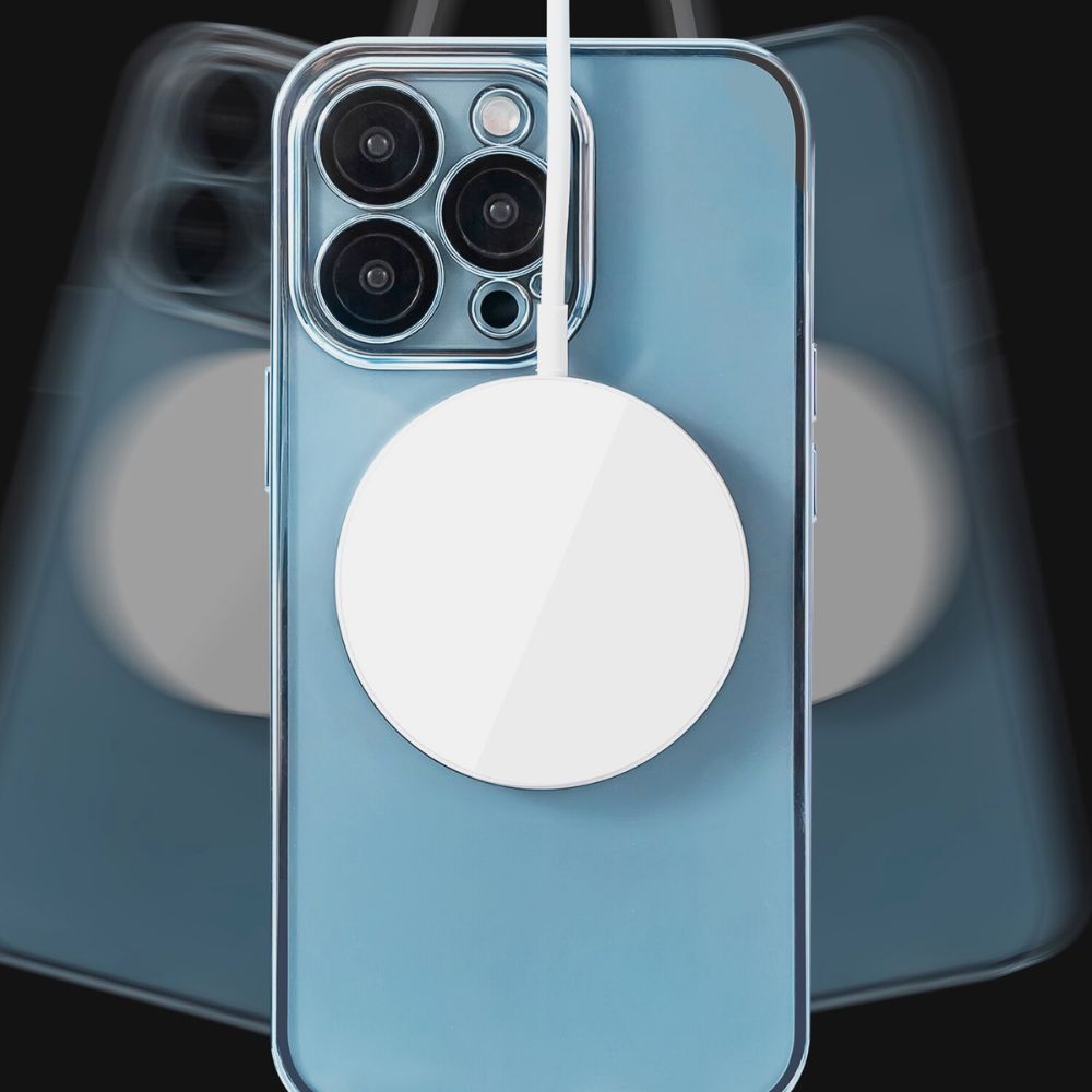 Skanto | Klare iPhone-Hülle für kabelloses Laden