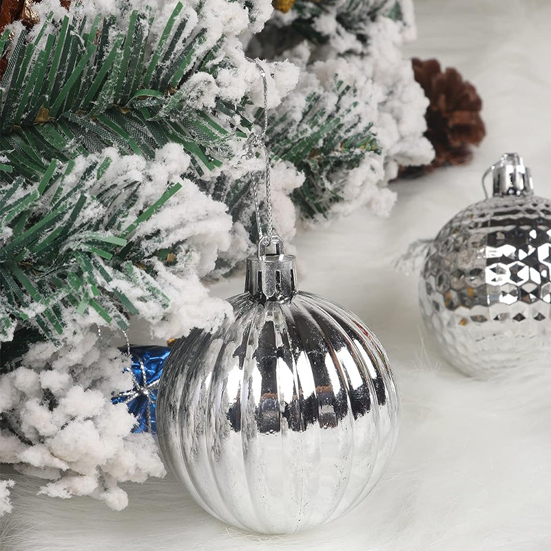 Skanto | 34tlg. Weihnachtsbaumkugeln Ornamente