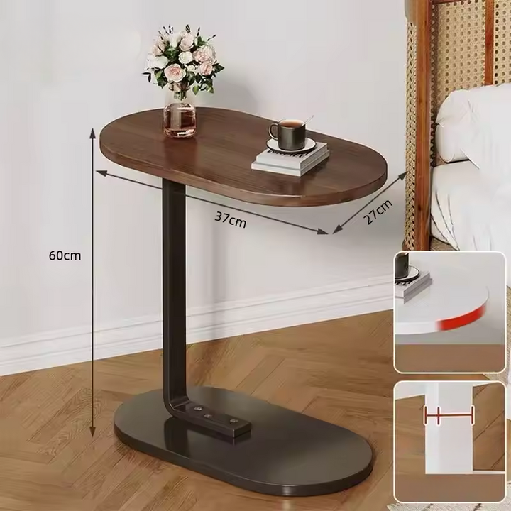 Skanto | C-förmiger Beistelltisch modernes, kompaktes und leichtes Design