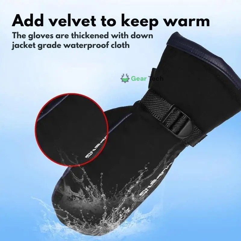 Skanto | USB-beheizte Handschuhe | Plug-and-Play, doppelseitige Heizung, wasserdichtes Design, ideal zum Skifahren, Wandern und für den täglichen Winterschutz