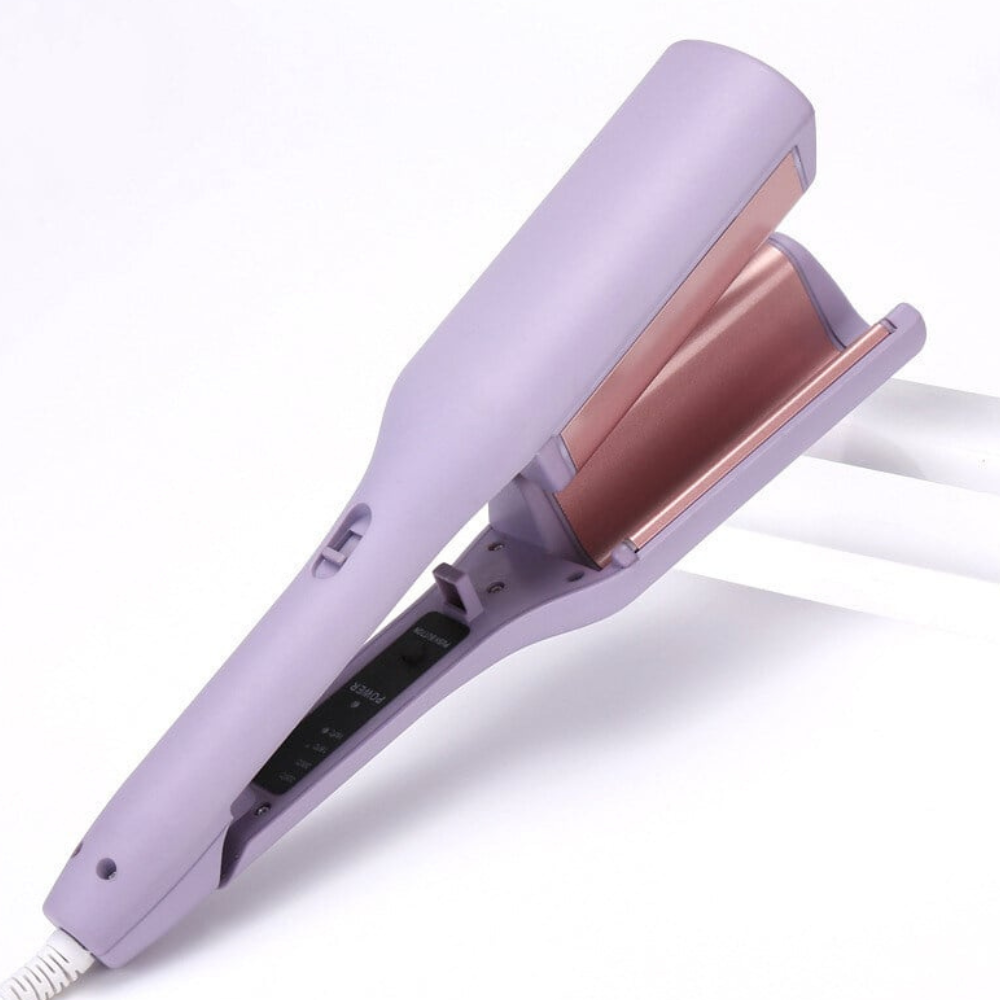 Skanto | Elektrischer Lockenstab, Keramik, schnelles Aufheizen, Verbrühschutz, Haar-Waver