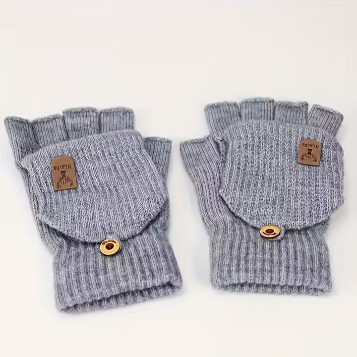 Skanto | Herren WinterPro Fingerlose Handschuhe – Dick, warm und bequem