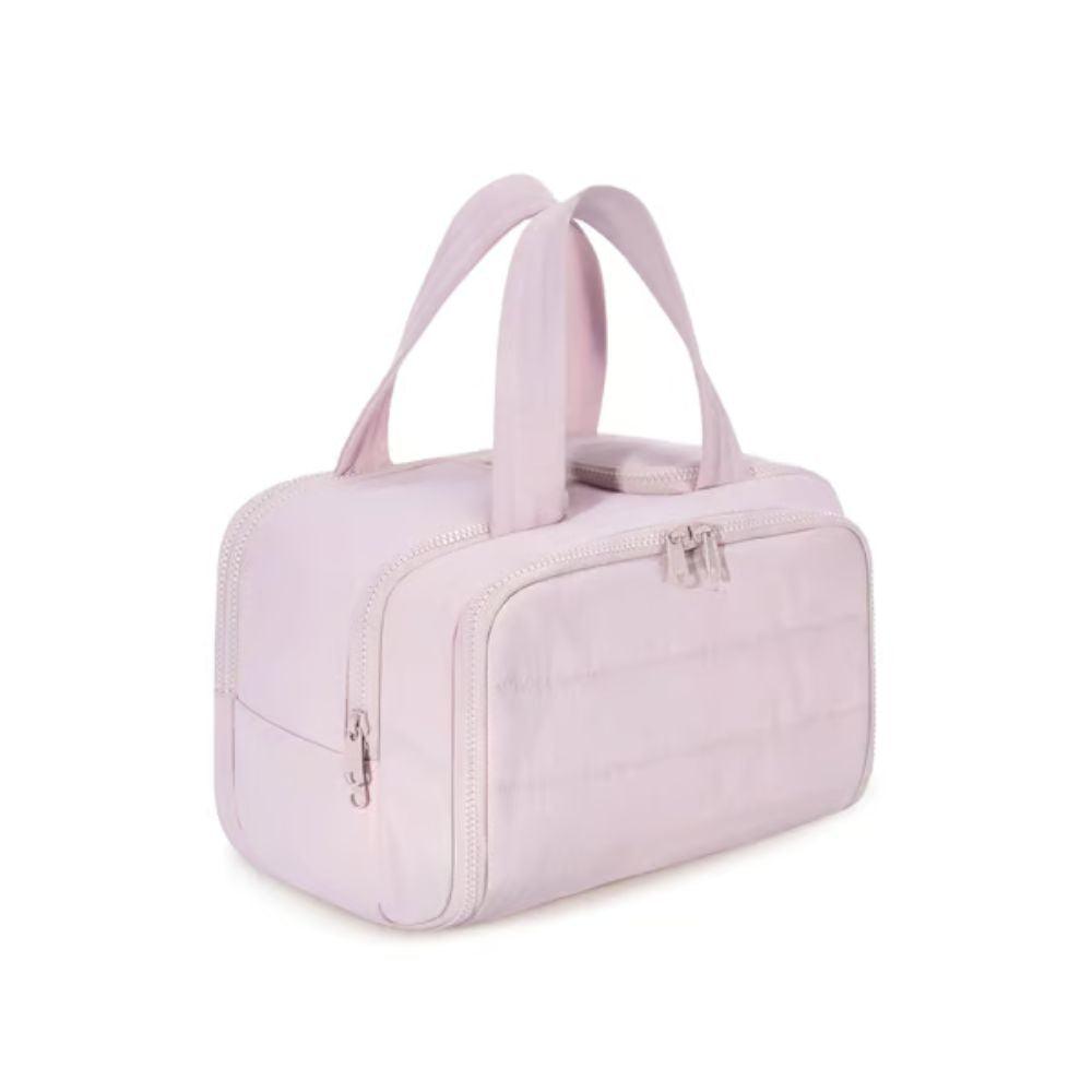 Skanto | 4-in-1 Puffy Kulturbeutel für Damen – Großer Reise-Make-up- & Hautpflege-Organizer