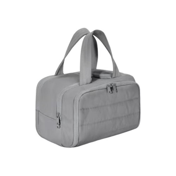 Skanto | 4-in-1 Puffy Kulturbeutel für Damen – Großer Reise-Make-up- & Hautpflege-Organizer