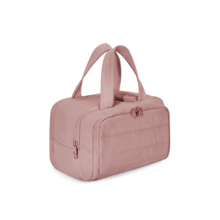 Skanto | 4-in-1 Puffy Kulturbeutel für Damen – Großer Reise-Make-up- & Hautpflege-Organizer