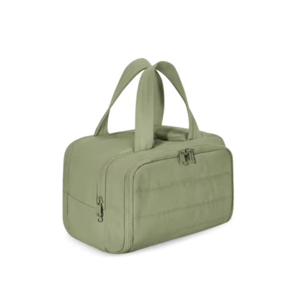 Skanto | 4-in-1 Puffy Kulturbeutel für Damen – Großer Reise-Make-up- & Hautpflege-Organizer