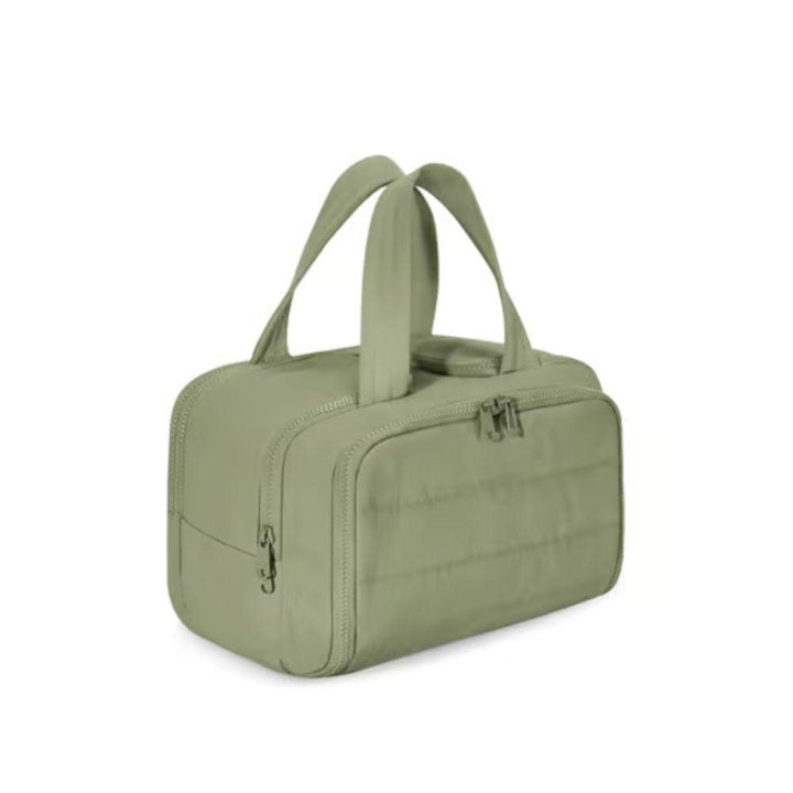 Skanto | 4-in-1 Puffy Kulturbeutel für Damen – Großer Reise-Make-up- & Hautpflege-Organizer