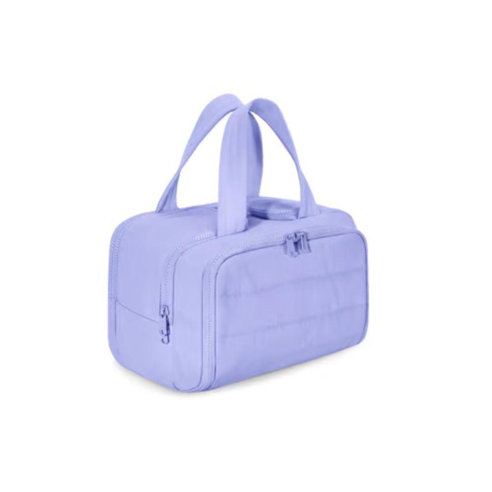 Skanto | 4-in-1 Puffy Kulturbeutel für Damen – Großer Reise-Make-up- & Hautpflege-Organizer