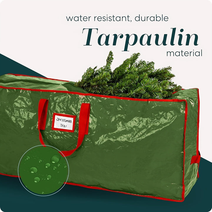 Skanto | Große Aufbewahrungstasche für künstliche Weihnachtsbäume – Wasserdichtes und strapazierfähiges Polyester Modell TreeTote