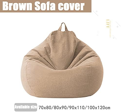 Norvo | Sitzsackbezug | Ergonomisch und stilvoll | 80x90 cm, 100x120 cm