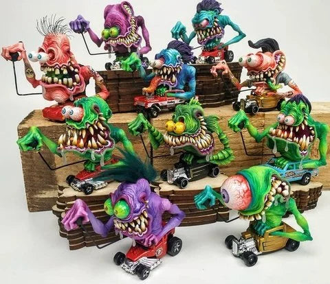 Skanto | Rat Fink Sammlerfigur Halloween-Dekoration
