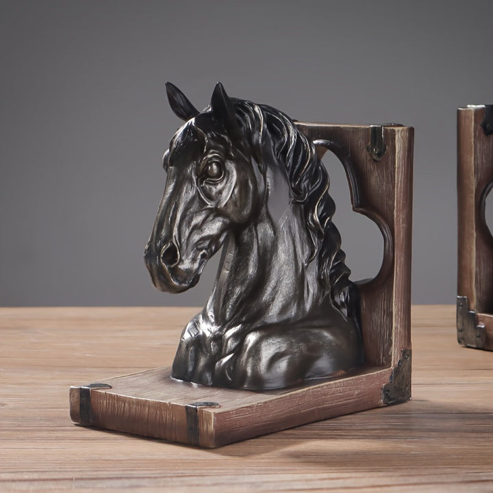 HorseHead – Stilvolle Tier-Buchstützen