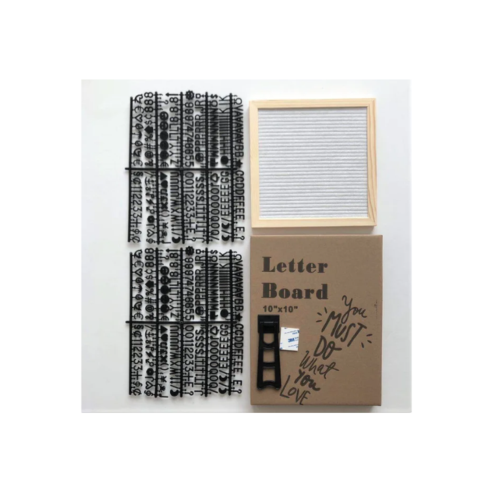 Skanto | Filz-Buchstabentafel