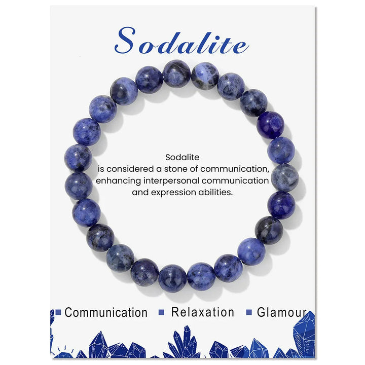 Skanto | Natürliches Kristall-Heilenergie-Armband - Aria