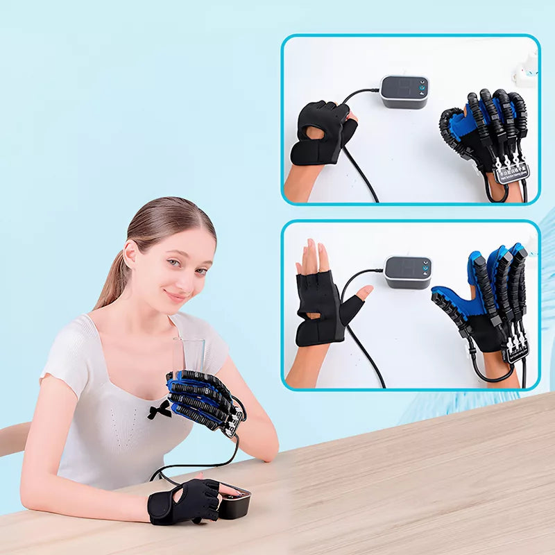 Skanto | Rehabilitations-Roboterhandschuh | Einstellbare Geschwindigkeit, ergonomisches Design & ideal für die Genesung nach Schlaganfall und die Verbesserung der Motorik