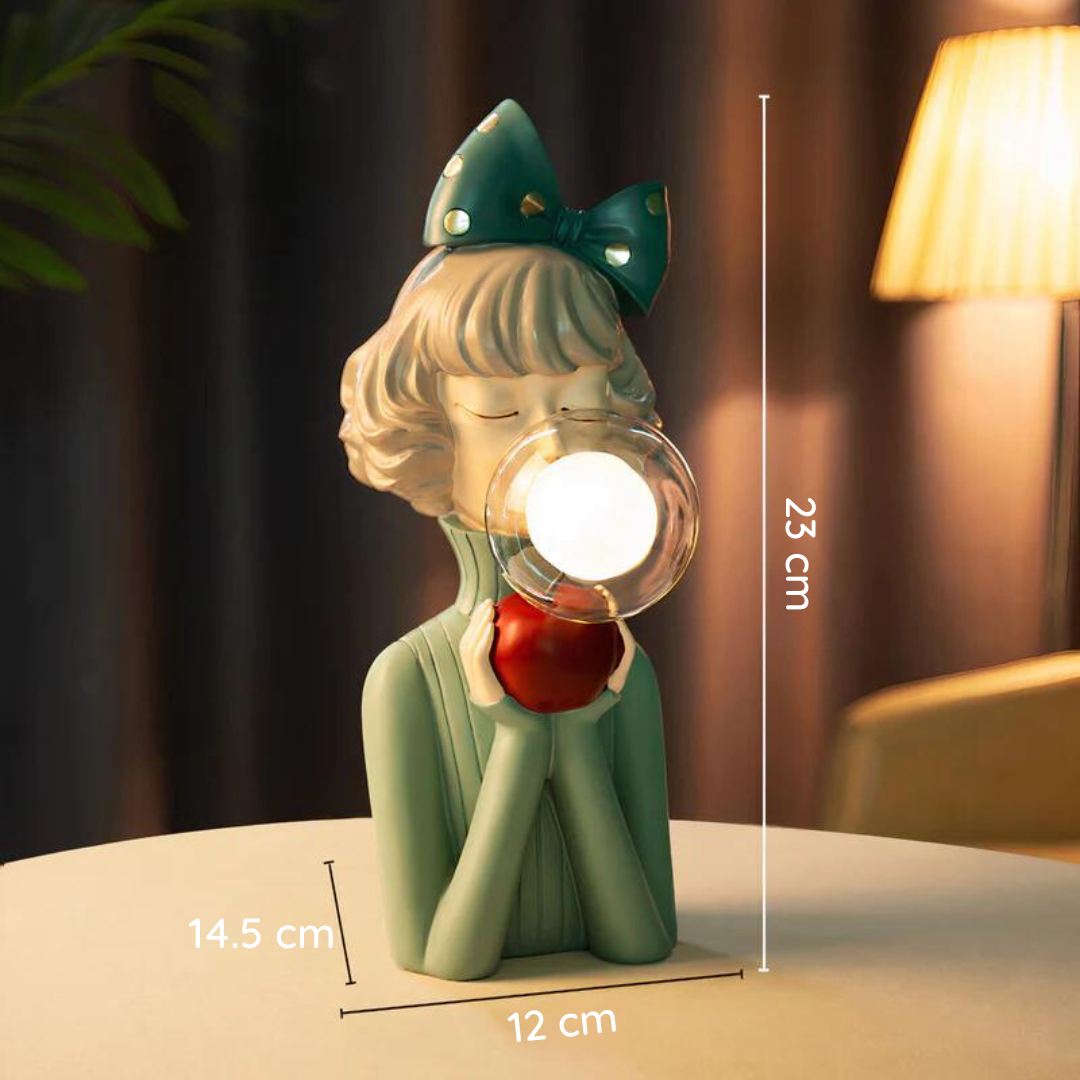 Skanto | Elegante Retro-Tischlampe für das Wohnzimmer – Handgefertigte dekorative Beleuchtung