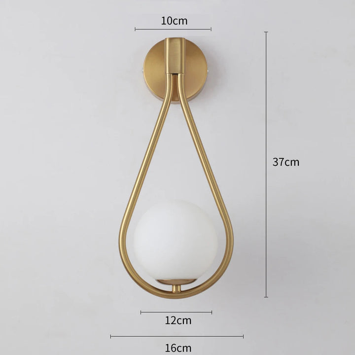 Skanto | Leuchte – Mid-Century Wandlampe