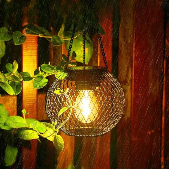 Skanto | Sunny Garden Solarlaterne – Wasserdichte LED Außenleuchte mit Auto-Sensor