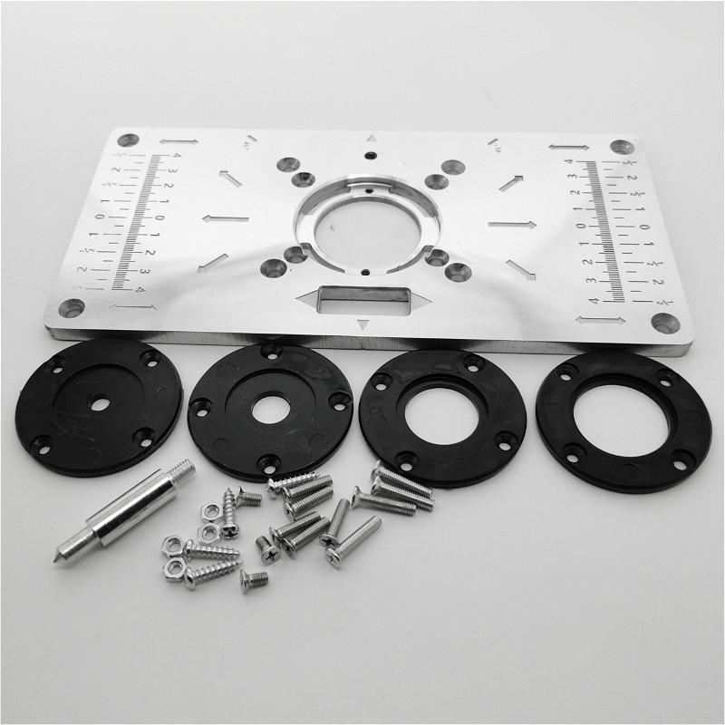 Skanto | Aluminium-Frästisch-Einlegeplatte