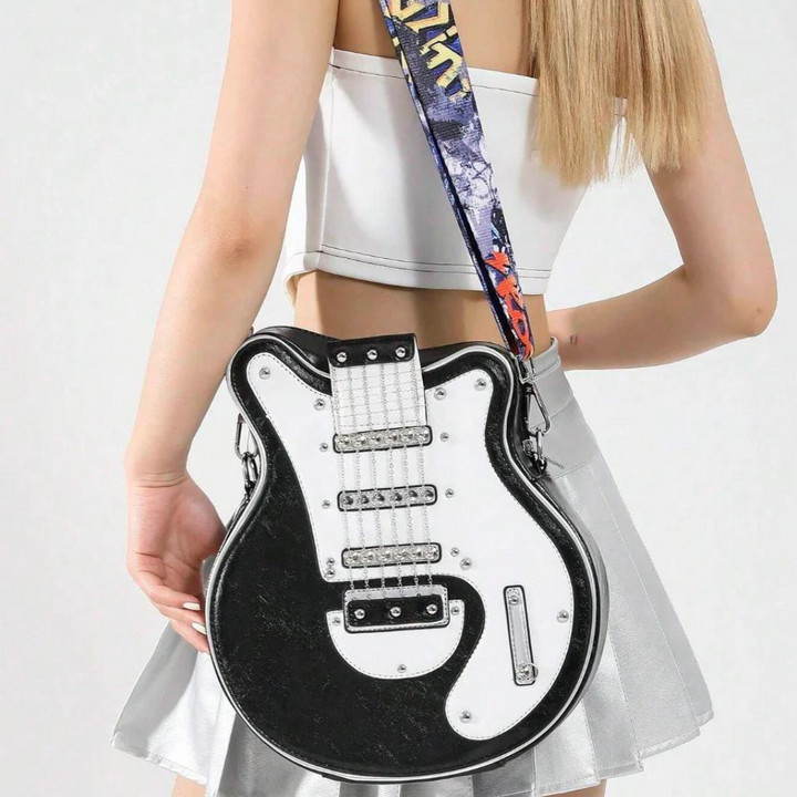 Skanto | Heben Sie Ihren Stil hervor mit der Rockstar Gitarrentasche Umhängetasche Chic