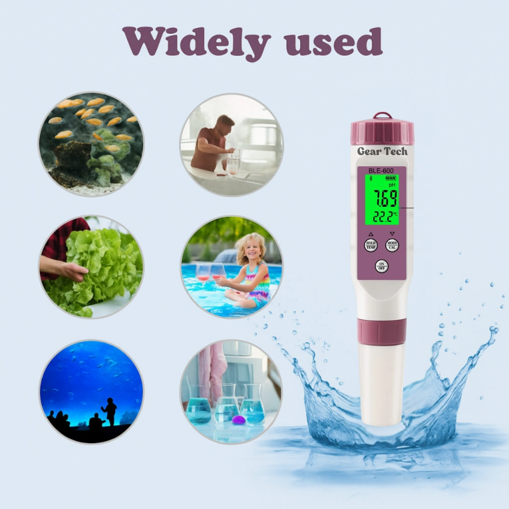 Skanto | Digitaler Pooltester – pH- und Chlormeter zur einfachen pH-Messung im Poolwasser