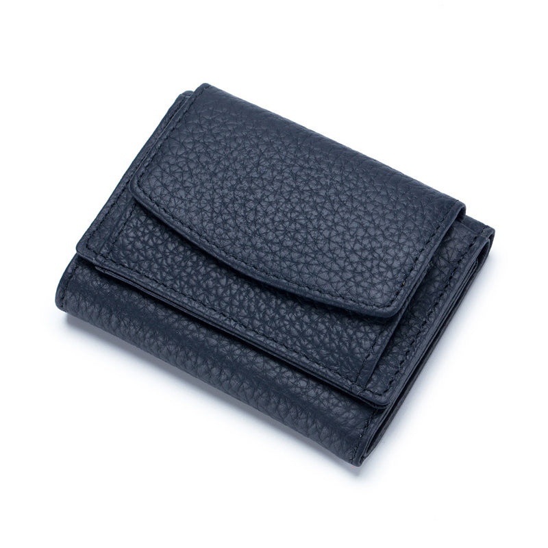 Handgefertigte RFID-Brieftasche aus weichem Leder
