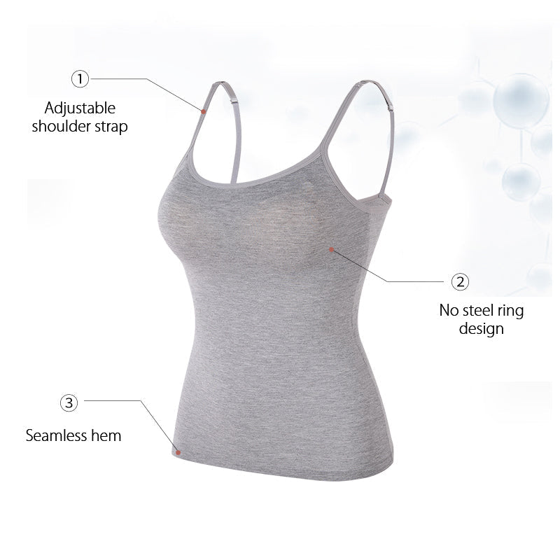 Skanto | BraCami Tanktop mit integriertem BH