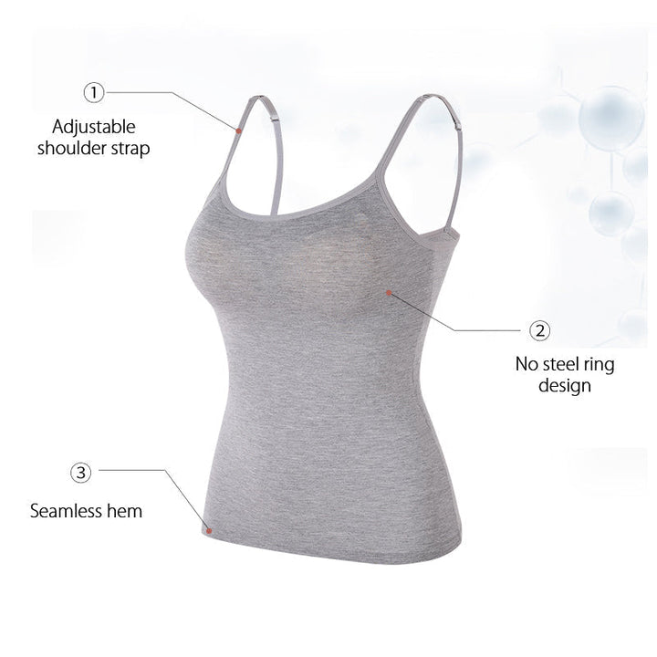 Skanto | BraCami Tanktop mit integriertem BH