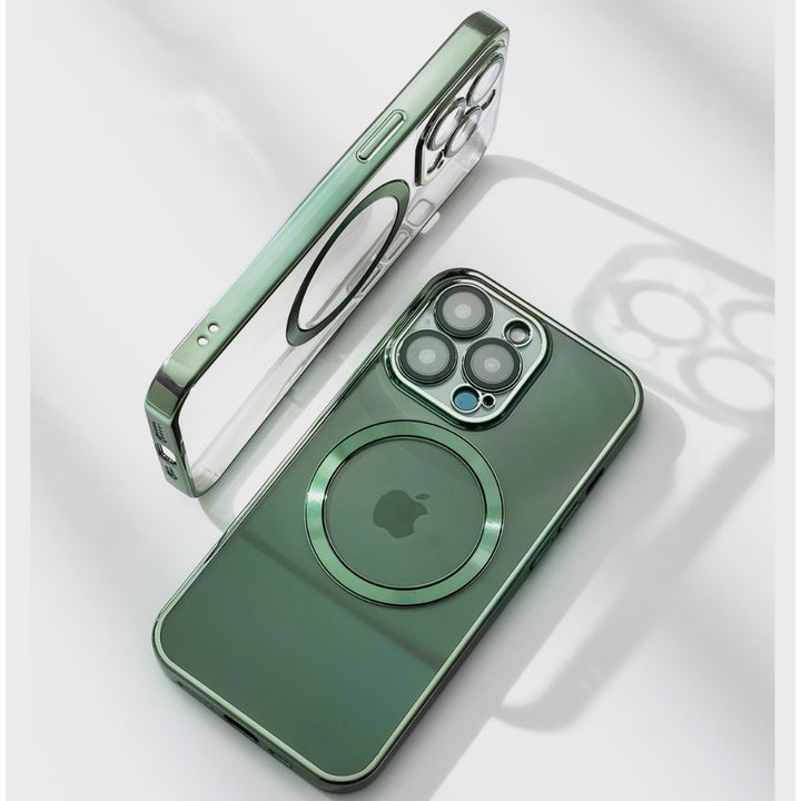 Skanto | Klare iPhone-Hülle für kabelloses Laden