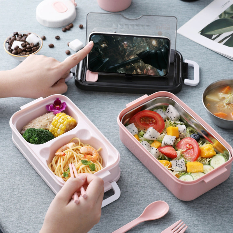 Skanto | Tragbare stapelbare Lunchbox aus Holz
