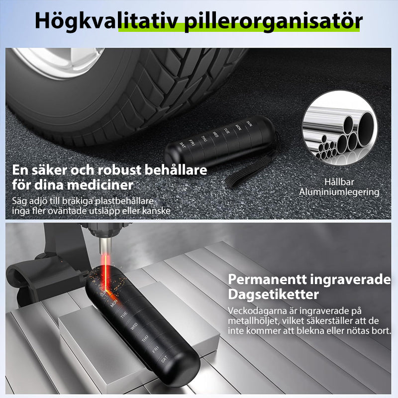 Skanto | 7-Tage-Pillendose für unterwegs