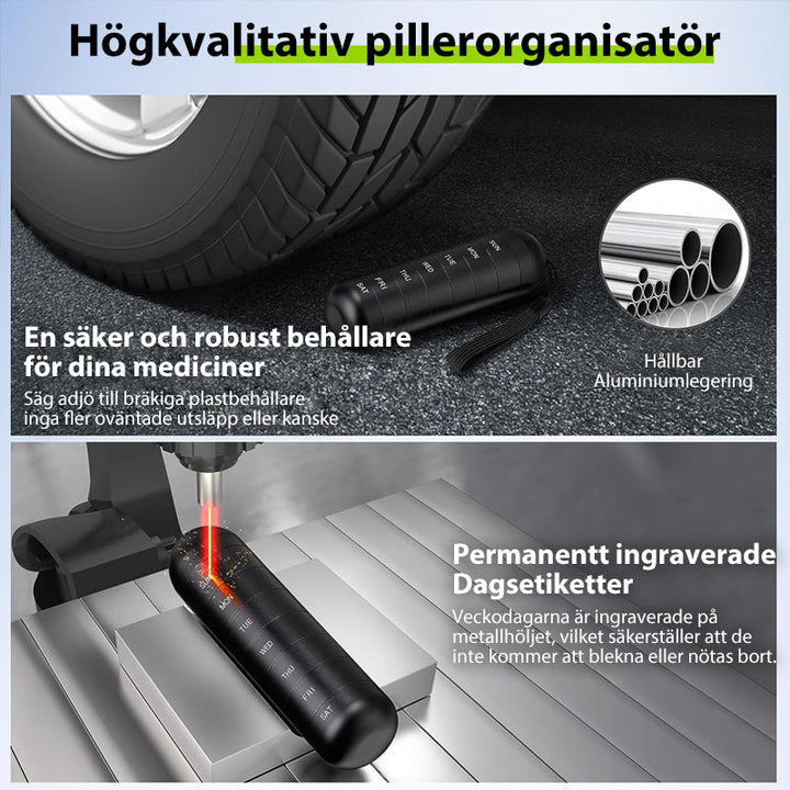 Skanto | 7-Tage-Pillendose für unterwegs