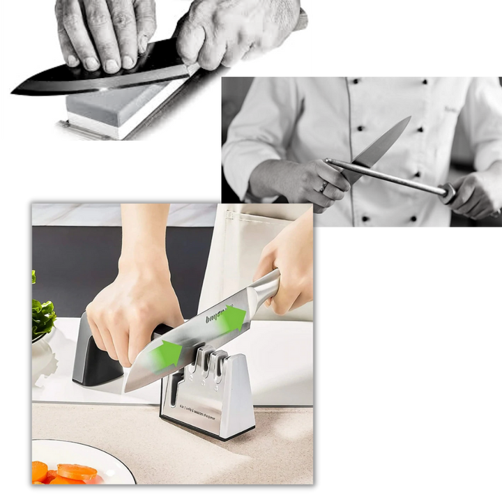 Effektiver Küchenmesser-Schärfer