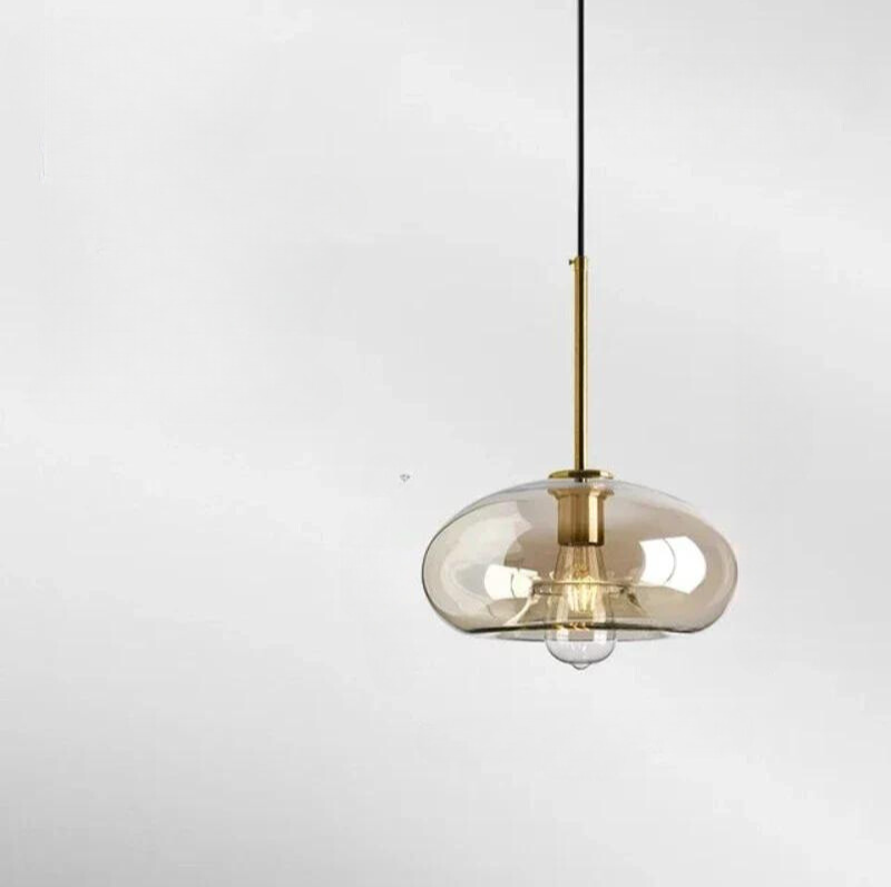 Skanto | NordicGlas - Moderne skandinavische Glas-Pendelleuchte für Esszimmer und Wohnzimmer