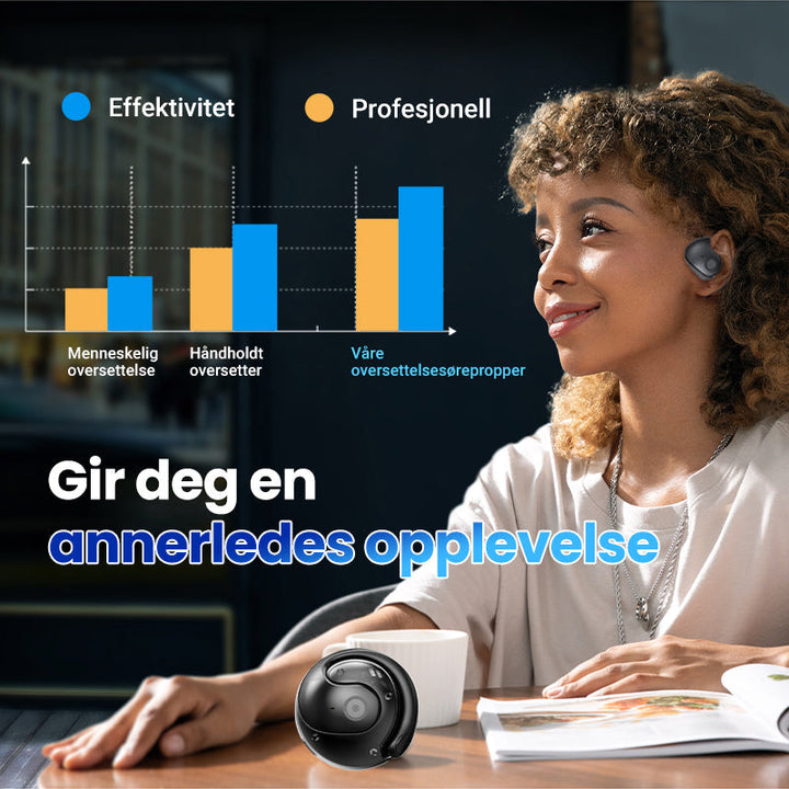 Skanto | Smarte kabellose Bluetooth-Übersetzungs-Ohrhörer