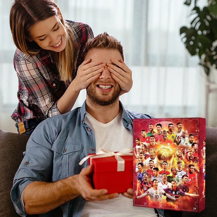 Skanto | GiftGoal - Fußball-Set Adventskalender als Weihnachtsgeschenk