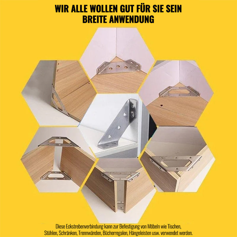 Skanto Skanto | Universeller Eckverbinder aus Edelstahl für Möbel