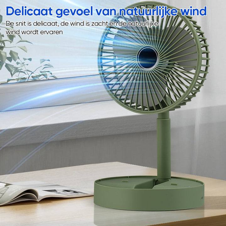 Skanto | Faltbarer und wiederaufladbarer Tischventilator