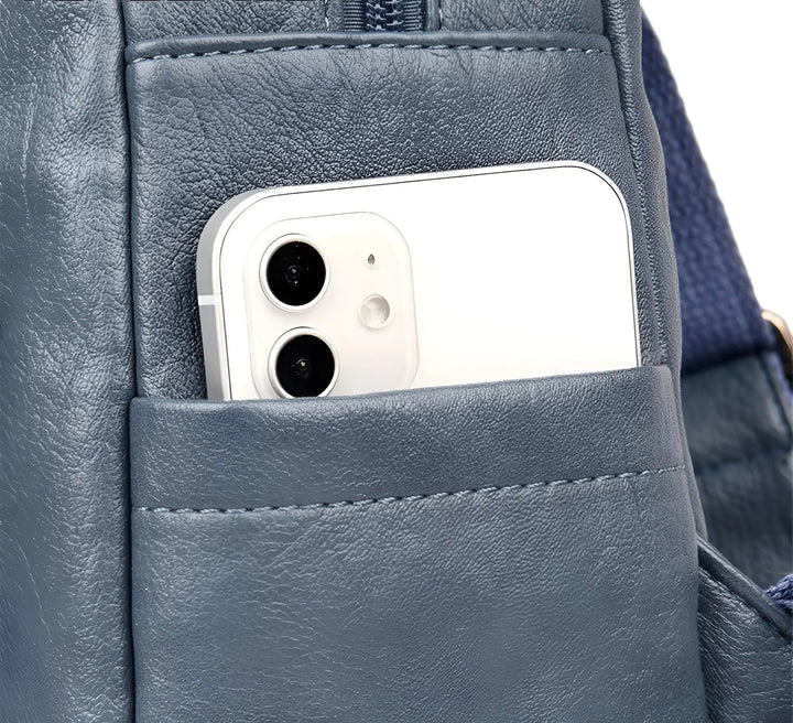 Skanto | Vintage Leder Damenrucksack - Isabella